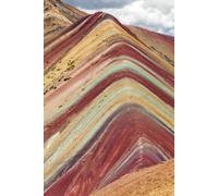 adrium Tableau composite en aluminium 50 x 80 cm : Rainbow Mountains ou Vinicunca Montana de sept couleurs, région de Cusco au Pérou, Andes péruviennes (154880659)