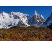adrium Tableau en aluminium composite 50 x 30 cm : célèbre sommet Cerro Torre dans les montagnes de Patagonie, Argentine. Magnifiques paysages de montagne en Amérique du Sud (238747023)