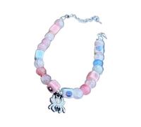 Adrosstoller Bracelets élégants et colorés en perles pour couple d'halloween araignées, normales, sans pierre précieuse