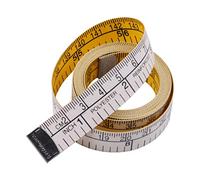 Adrosstoller Mètre ruban souple double échelle pour couture du corps Règle flexible Perte de poids Mesure du corps médical Outil de couture