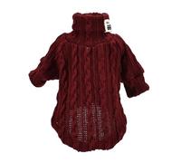 Adrosstoller Pull d'hiver pour chien et chaton à col haut - Coupe-vent - Vêtement tendance pour animaux domestiques