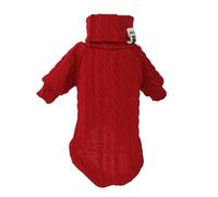 Adrosstoller Pull d'hiver pour chien et chaton à col haut - Coupe-vent - Vêtement tendance pour animaux domestiques