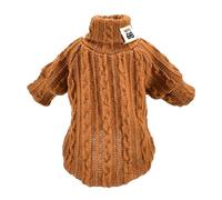 Adrosstoller Pull d'hiver pour chien et chaton à col haut - Coupe-vent - Vêtement tendance pour animaux domestiques