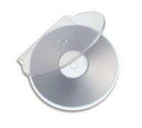 ADS Transparent C Shell Coque rigide de rangement pour CD/DVD/Blu-Ray-Lot de 25 boîtiers fournies Par les médias