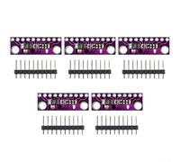 ADS1015 Module convertisseur analogique-numérique 5 unités Interface I2C avec arrêt automatique en mode Single Shot pour électronique portable Violet