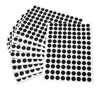 Adsamm® / 1080 x Patins en Feutre/Noirs/Ø 10 mm/Rond / 1,5 mm d' épaisseur/Patins glisseurs Auto-adhésifs de qualité optimale de Adsamm®