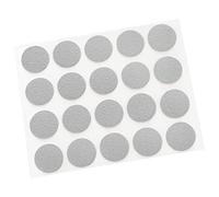 Adsamm® / 20 x caches adhésifs pour tête de vis / gris clair / Ø 13 mm / rond / caches autocollants avec fine épaisseur 0,45 mm, d'Adsamm®