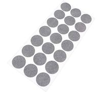 Adsamm® / 21 x Patins en Feutre/Gris/Ø 30 mm/Rond / 1,5 mm d' épaisseur/Patins glisseurs Auto-adhésifs de qualité optimale de Adsamm®