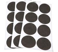 Adsamm® / 24 x patins en feutre / bruns / Ø 50 mm / rond / 1,5 mm d' épaisseur / patins glisseurs auto-adhésifs de qualité optimale de Adsamm®