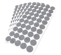 Adsamm® / 250 x Patins en Feutre/Gris/Ø 22 mm/Rond/épaisseur 3,5 mm/Patins glisseurs Auto-adhésifs de qualité optimale
