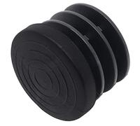 Adsamm® / 32 x Embouts insert à ailettes / noir / Ø 26 - 28 mm / rond / patin glisseur / pour pieds tubulaires