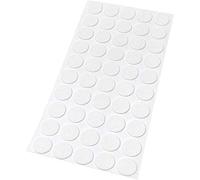 Adsamm® / 50 x Patins en Feutre/Blancs/Ø 20 mm/Rond / 1,5 mm d' épaisseur/Patins glisseurs Auto-adhésifs de qualité optimale de Adsamm®