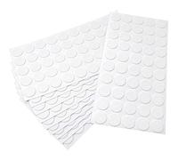 Adsamm® / 500 x Patins en Feutre/Blancs/Ø 20 mm/Rond / 1,5 mm d' épaisseur/Patins glisseurs Auto-adhésifs de qualité optimale de Adsamm®