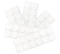 Adsamm® / 60 x patins en feutre / blancs / Ø 40 mm / rond / 1,5 mm d' épaisseur / patins glisseurs auto-adhésifs de qualité optimale de Adsamm®