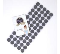 Adsamm® / 60 x Patins en Feutre/Gris/Ø 20 mm/Rond/épaisseur 3,5 mm/Patins glisseurs Auto-adhésifs de qualité optimale