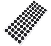 Adsamm® / 60 x Patins en Feutre/Noirs/Ø 14 mm/Rond / 1,5 mm d' épaisseur/Patins glisseurs Auto-adhésifs de qualité optimale de Adsamm®