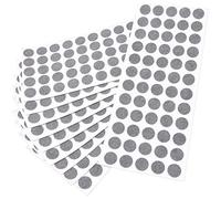 Adsamm® / 600 x Patins en Feutre/Gris/Ø 14 mm/Rond / 1,5 mm d' épaisseur/Patins glisseurs Auto-adhésifs de qualité optimale de Adsamm®