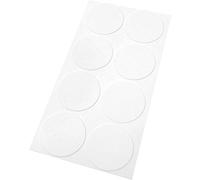 Adsamm® / 8 x patins en feutre / blancs / Ø 50 mm / rond / 1,5 mm d' épaisseur / patins glisseurs auto-adhésifs de qualité optimale de Adsamm®