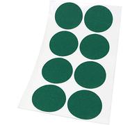 Adsamm® / 8 x Patins en Feutre/Verts/Ø 50 mm/Rond / 1,5 mm d' épaisseur/Patins glisseurs Auto-adhésifs de qualité optimale de Adsamm®