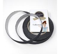 Adsamm Bandes antidérapantes de 6 m - Largeur : 19 mm - Bandes Autocollantes de qualité supérieure pour marches d'escalier antidérapantes en intérieur et en extérieur (Anthracite)