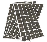 Adsamm FP-35-SA-BR-2020-50-5 FP-35-SA-BR-2020-50 Patins en feutre 250 x 20 mm Marron