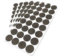 Adsamm FP-35-SA-BR-26-32-5 FP-35-SA-BR-26-32 Patins en feutre Marron Diamètre 26 mm