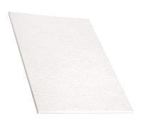 Adsamm® / patin en feutre extra forte / blanc / 200x300 mm / rectangulaire / épaisseur 5,5 mm / patins glisseurs auto-adhésifs haut de gamme