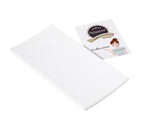 Adsamm® / plaquette autocollante en Feutre pour Le découpage/Blanc / 100x200 mm/rectangulaire / 3,5 mm d' épaisseur/Patins Feutre Auto-adhésifs