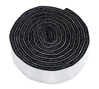 Adsamm® / Rouleaux de Rubans adhésifs en Feutre découpables/Noir / 19x1000 mm/Rouleaux/épaisseur 3,5 mm/Patins Feutre Auto-adhésifs de qualité optimale