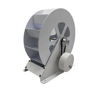 ADSE-ER Générateur de Turbine à Eau, Roue hydraulique, générateur hydroélectrique, Production d'énergie de Type Disque à Basse Vitesse, Vent extérieur et Roue à Eau (Blanc 100 W), 100w