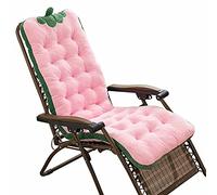 ADSEA Épais Patio Coussin Chaise Longue,Intérieur Extérieur Coussins Chaise Lounger Haut du Dos pour Rocking Chair Sofa Cushion-B 100x50x10cm(39x20x4inch)