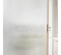 ADSFG Film De Fenêtre De Confidentialité pour Pare-Soleil De Salle De Bain Film De Vitrail Givré Statique sans Colle 50 cm X 200 cm Rideau De Film D'isolation Thermique De Protection Solaire,W