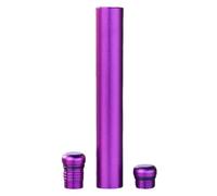 Adsfvs Boîtier Tube,Tube Métallique De Rangement Voyage - Boîtier à Pilules Hermétique Étanche Format Poche pour Concert Camping Randonnée Pique-nique