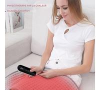 Adsfvs Coussin Chauffant - Réchauffeur Sans Fil Réglable Multi-Niveaux | Chauffe-Dos Couverture Chauffante | Pour Adultes Personnes Âgées Maison Bureau Lit Voyage Cou Genou Épaule