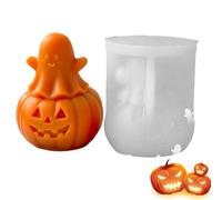 Adsfvs Moules à Bonbons Fantôme | Moules Fantôme Debout Halloween pour Confiserie - Démoulage Facile pour Savon Bougie Chocolat Argile Dessert Création Artisanale