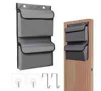 Adsfvs Organisateur à Suspendre sur la Porte,Étagère Suspendue en Tissu Oxford sur Porte | Panier de Rangement Imperméable Gain de Place pour Chambre Enfant et Accessoires Peluches