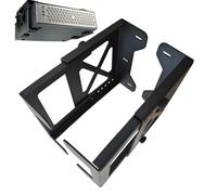 Adsfvs Support sous Bureau - Support Réglable pour Ordinateur Portable - PC Économiseur d'Espace Réglable pour Chambre Bureau Domicile Dortoir Petits Espaces