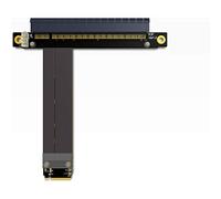 ADT-Link Carte d'extension PCI-E 3.0 - Cable d'extension SATA pour Cable d'extension RGB NVMe vers PCIe x16 32G / BPS - M.2 NGFF (R43SF 10CM)