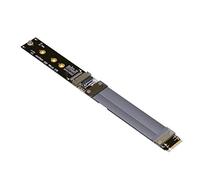 ADT-Link R44SF / R24SF M.2 Cable d'extension SSM NVMe Prise en charge de la carte de montage pour carte SSD M2 ¨¤ PCI Express 3.0 X4 PCIE ¨¤ pleine vitesse 32G / bps