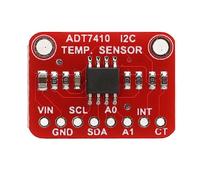 ADT7410 Capteur de température I2C Interface précise -40 ℃ à 105 ℃ Module capteur de température 2,7 V -5 VDC, #711