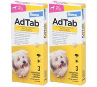 AdTab Chien > 2,5 Kg - 5,5 Tablet 2x3 pc(s)