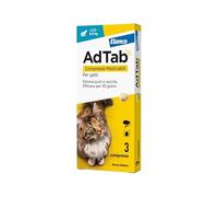 AdTab Comprimés à croquer pour chats de 2,0 à 8,0 kg - 3 comprimés