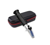 ADTUIUG Réfractomètre, Réfractomètre numérique for la détection de Concentration d'alcool, 0 80% V v, Conception en Aluminium