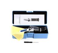 ADTUIUG Réfractomètre, Réfractomètre numérique for Les Tests de vin et bière, Compteur Concentration d'alcool 0 à 25% Sucre 40%