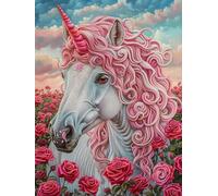 Adult 1500piece Puzzle Flower Children Unicorn Art with Pen Female Hobby Room Decoration r Decorative Gift 57x87cm