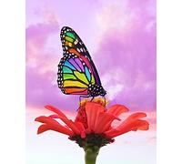 Adult 1500piece Puzzle with Flowers, Butterflies, Plants and Animals, Suitable for Home Office Wall Decoration, Gift 57x87cm