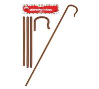 Adult Christmas Nativity Plastic Shepherds Crook Fancy Dress Accessory 168cm