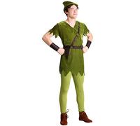 Adult Classic Peter Pan Fancy Dress Costume X-Small