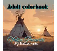 Adult colorbook: Native American "proverbs"