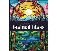 Adult Coloring Book: Stained Glass: Stained Glass painting notebook